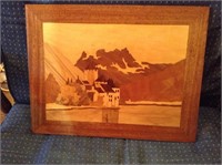 Wooden picture