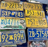 PENNSYLVANIA LICENSE TAGS