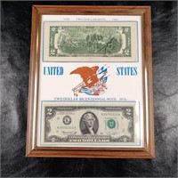 Two Dollar Note and Bicentennial Note