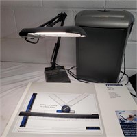 Drafting Kit, Desk Light, Paper Shredder
