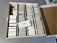 LARGE UNSEARCHED BOX OF SPORTS CARDS BASEBALL