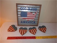 Group of 5-Americana items