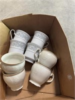8pc China Cups