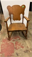 Oak Childs Rocker