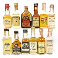 Mini Bourbon & Whiskey Set (12)
