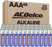 SR1765  ACDelco AAA LR03 1.5V Batteries 48 Count