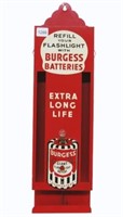 BURGESS FLASHLIGHT BATTERIES DISPLAY