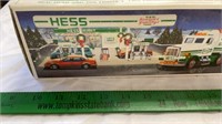 Hess toy truck and racer.