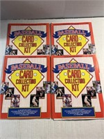 4 Baseball card collecting kit