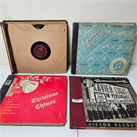 4 Albums Of 78's