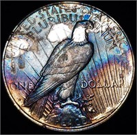 1922-D Silver Peace Dollar - Extra Fine Toner