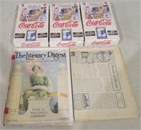 Coke Collector Cards NIB / Old Coke Ads