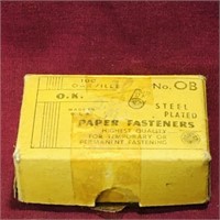 Oakville Paper Fasteners Box (Vintage) (Small)
