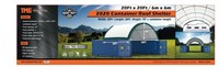 20' x 20' Round Container Roof Shelter