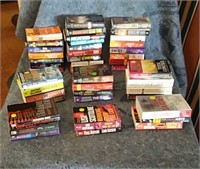 Large assortment of paperback books