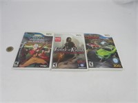 3 jeux Nintendo Wii dont Prince of Persia