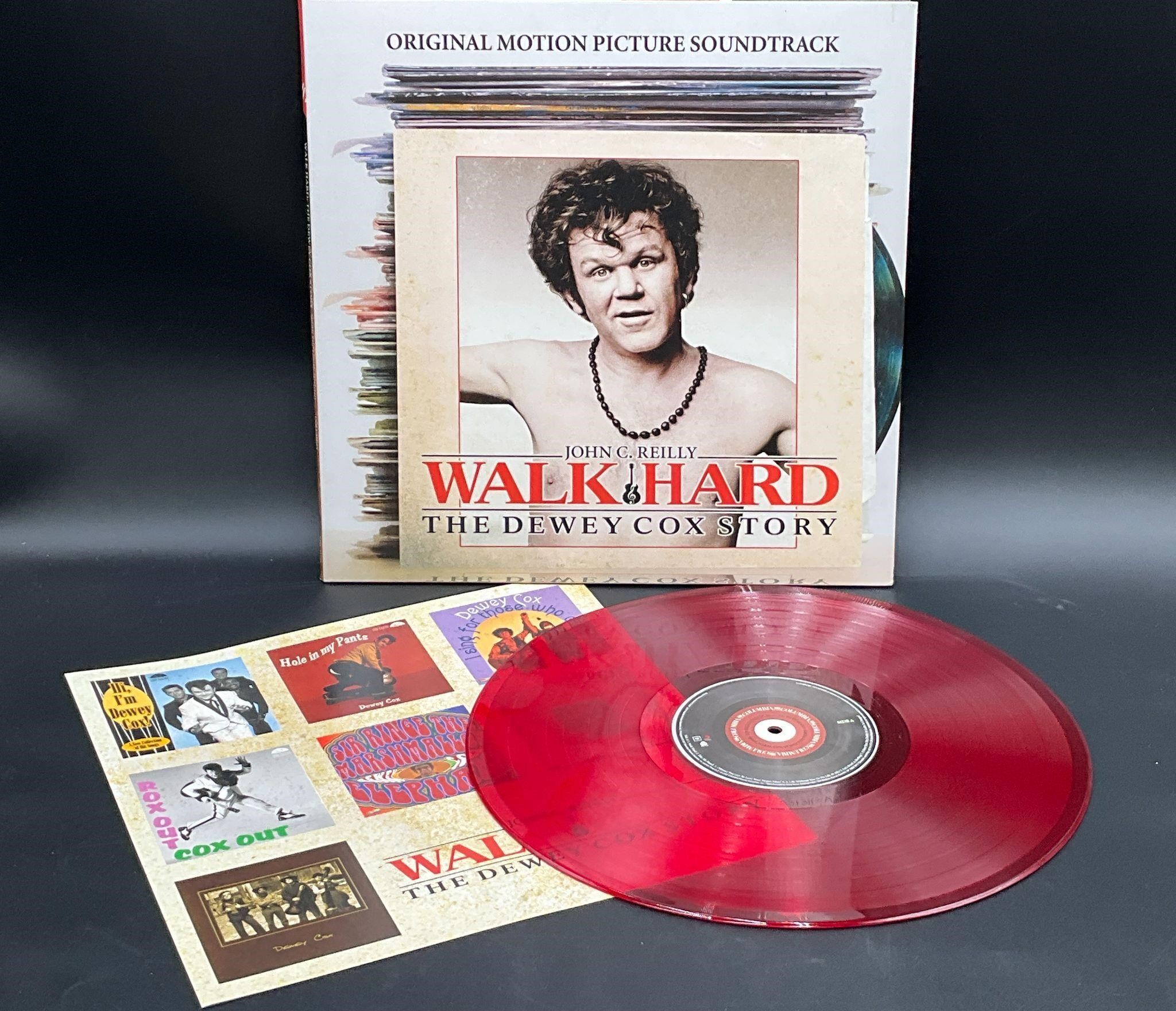 2015 "Walk Hard Dewey Cox Story" Red LP