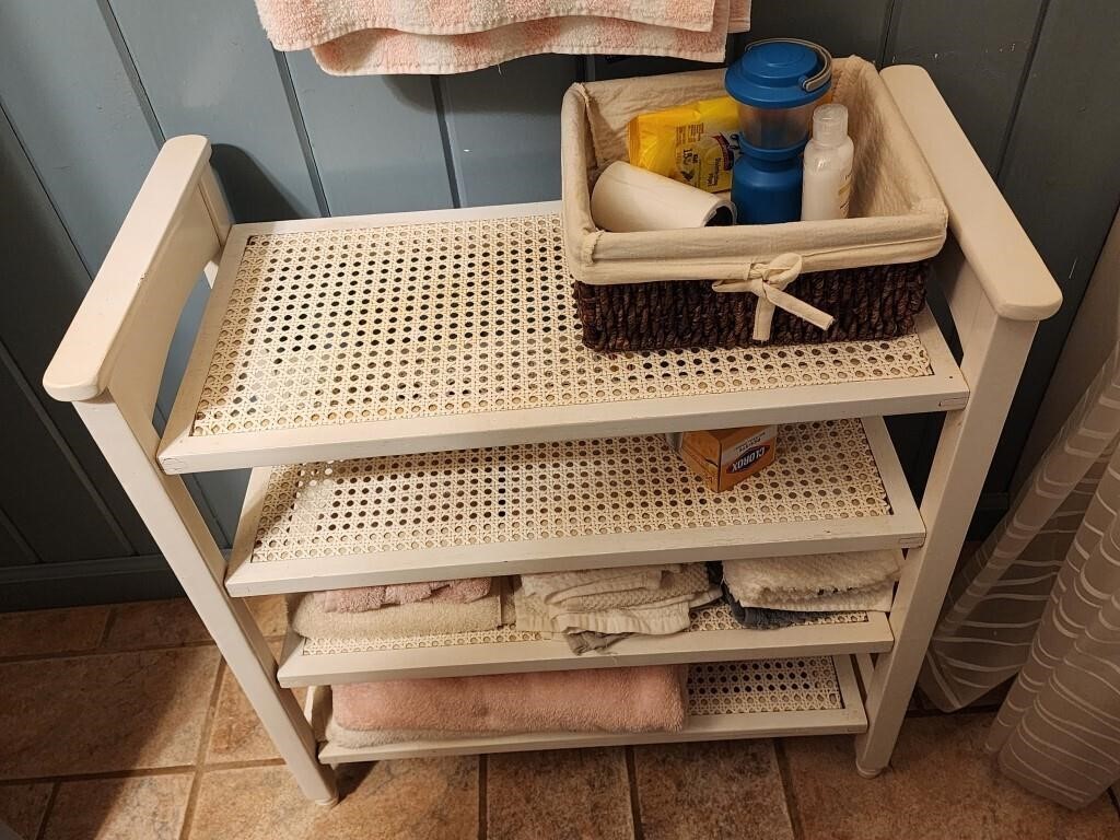 Wicker Bathroom Shelf Shelf ONLY