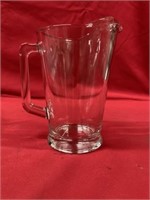 (5) 60oz Straight Sided Glass Water Pitchers
