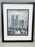 framed picture of Cathedral - 12" x 15"