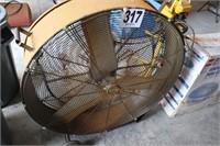 39" Tall Shop Fan (Working Condition Unknown)