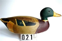 CLIFF AVANN MALLARD DRAKE DECOY