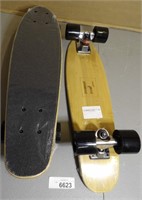 2x Haver T Skateboards