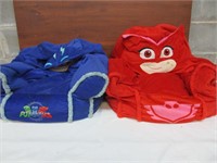 2 PJ Mask Bean Bag Chairs