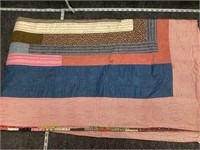 Early-Mid Century Multi-color Quilt