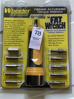 New Wheeler fat wrench set firearm accurizing