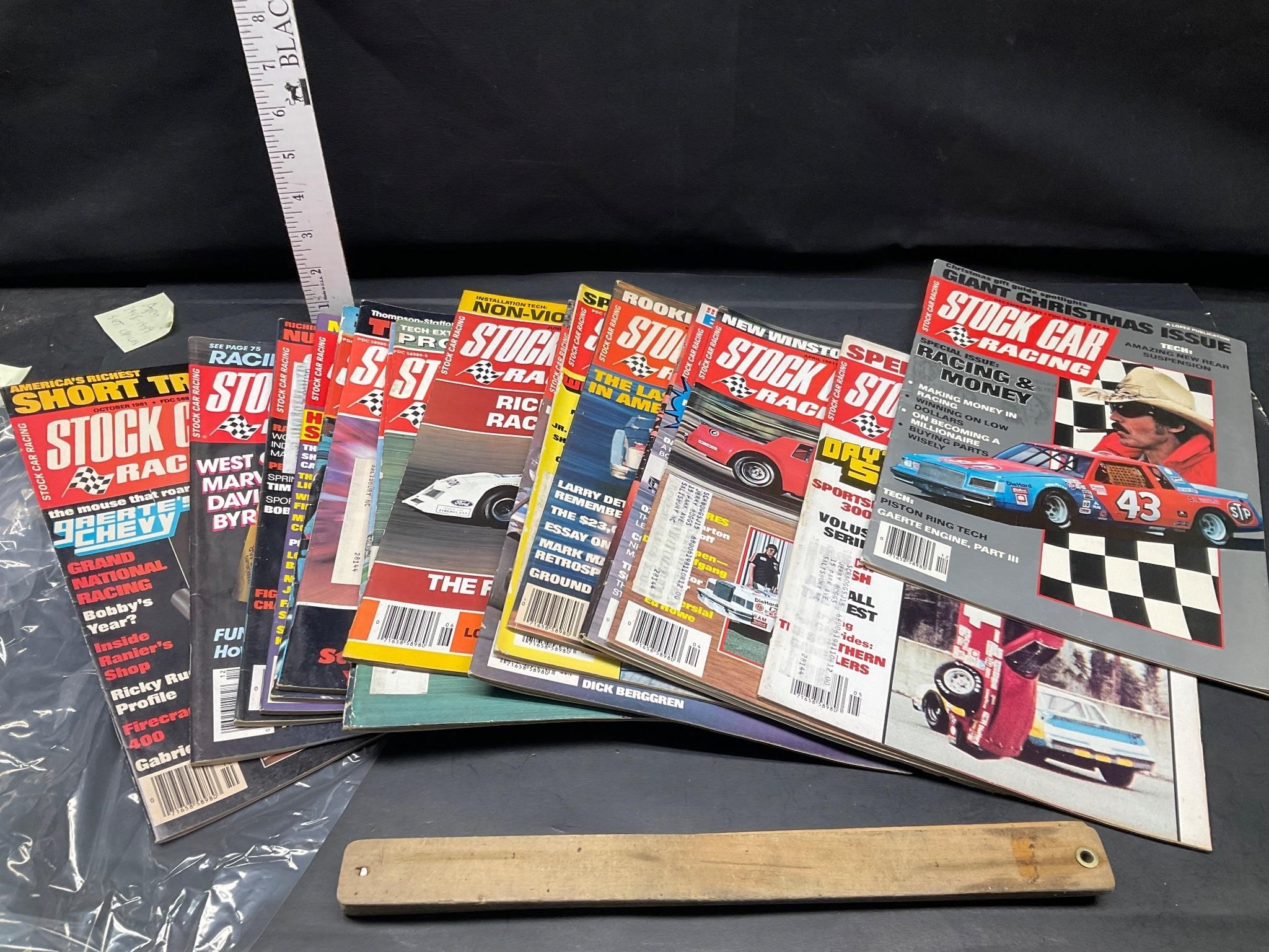 Stock car magazines