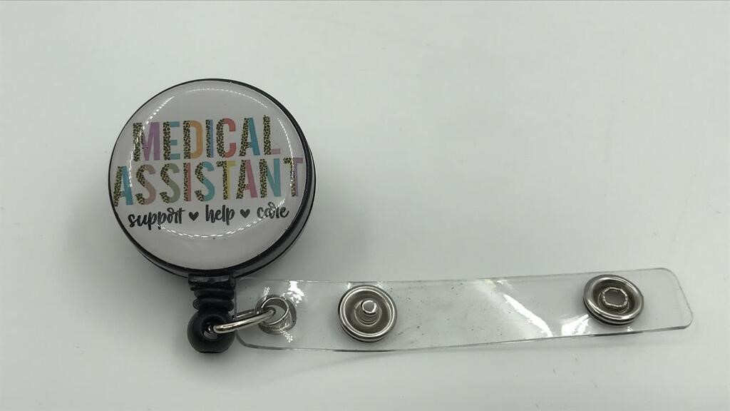 New Medical Assistant Badge Holder