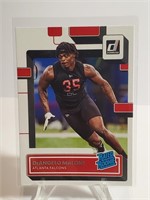 2022 Donruss Rated Rookie DeAngelo Malone RC