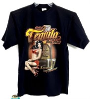 T-Shirt 1869 TEQUILA  BODY SHOTS S/P adulte, neuf*