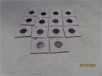 (14) V Nickels Sleeved Nickel Coins