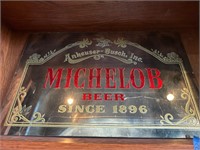 Anheuser Busch Michelob beer mirror