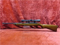 *Ruger 10/22 rifle. .22LR cal. 4x32 scope.