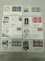 25 Vintage First Day Covers From USA 1930's to