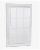 $56  LEVOLOR 2-in 36x64 Cordless White Faux Blinds