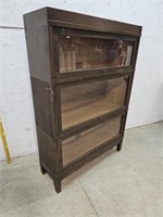 Globe Wernicke 3 section stacking bookcase