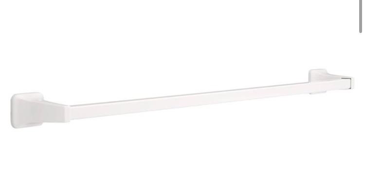 Franklin Brass D2430W Futura 24” Towel Bar, White