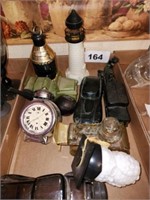 LOT VARIOUS AVON DECANTERS- SOME WITH CONTENTS