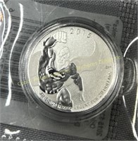 2015 Canada 9999 fine silver 20 dollar coin, Pièce