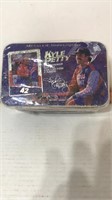Kyle Petty embossed Metal collectable Card’s.