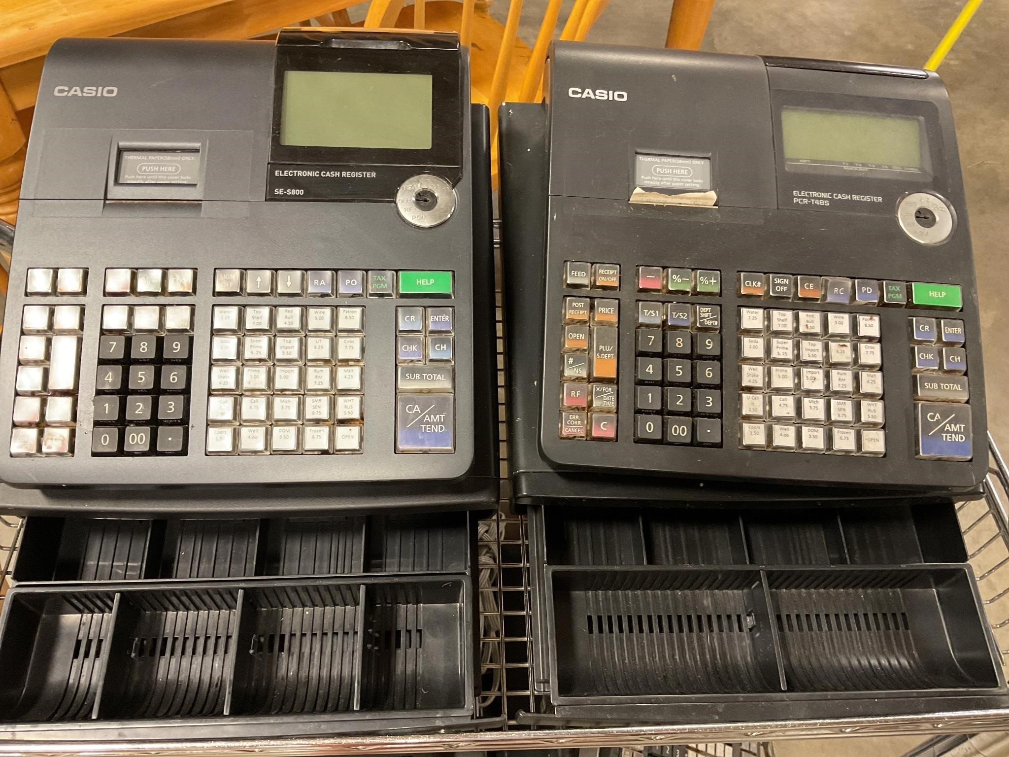 2 Casio Cash register