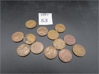 Assortment of 1947 Pennies