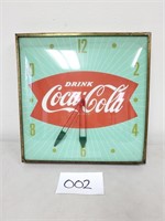 Coca-Cola Wall Clock (Loose Arm) (No Ship)