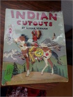 Indian cut out book