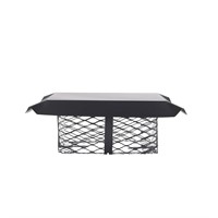 $43  13x13in Black Galv. Steel Square Chimney Cap