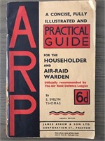 WWII British Home Owners Air Raid Guide Book